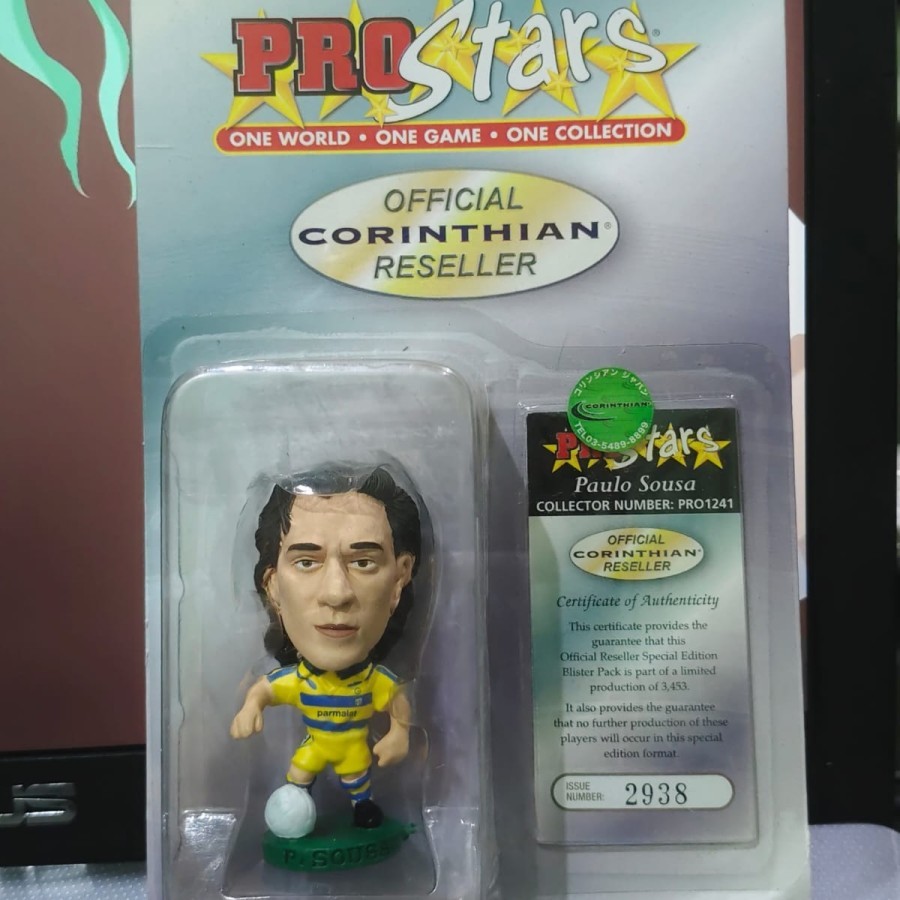 Action figure Corinthian Prostars Paulo Sousa AC Parma