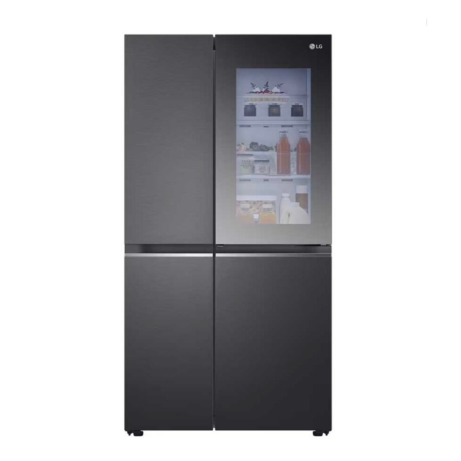 LG KULKAS INSTAVIEW SIDE BY SIDE REFRIGERATOR GCV257SQZW
