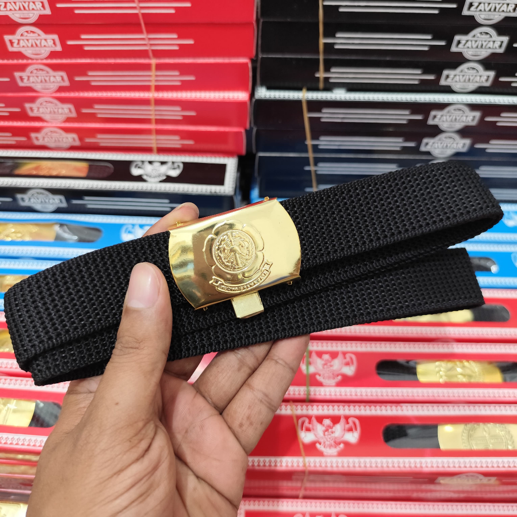 Ikat Pingggang Damkar / Sabuk Gesper Pemadam Kebakaran Kuningan
