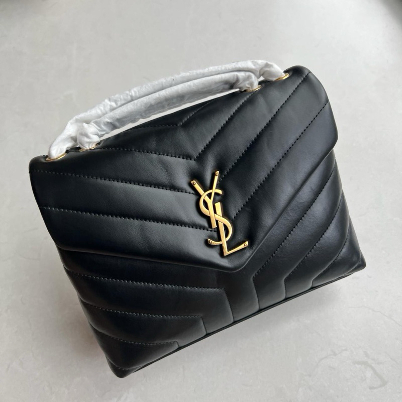YSL SMALL LOULOU BAG IN BLACK GHW