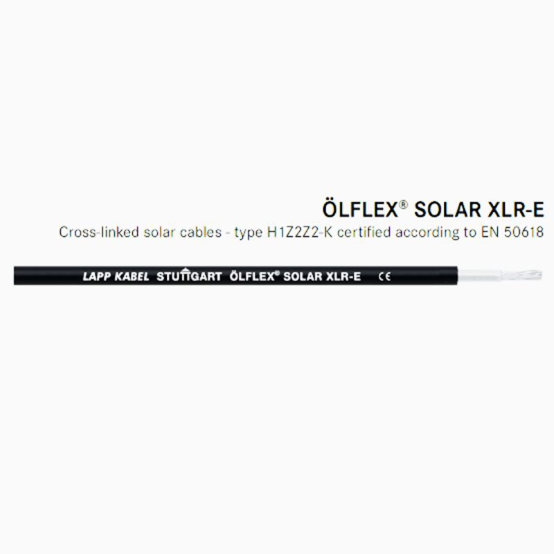 Kabel Solar Panel Surya PV 1500V DC JJLapp 1x6mm
