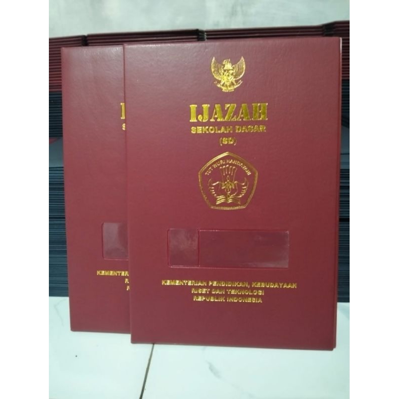

Map Ijazah Sekolah Dasar || Cover Ijazah SD. Isi 6 Lembar (Umum)