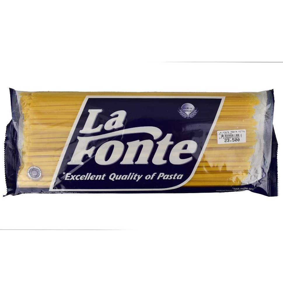 

LA FONTE PASTA FETTUCINE 750 GR HALAL