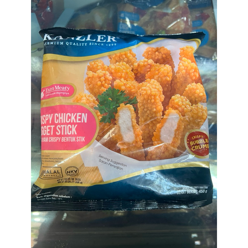 

Kanzler Crispy Chicken Nugget Stick 450gr