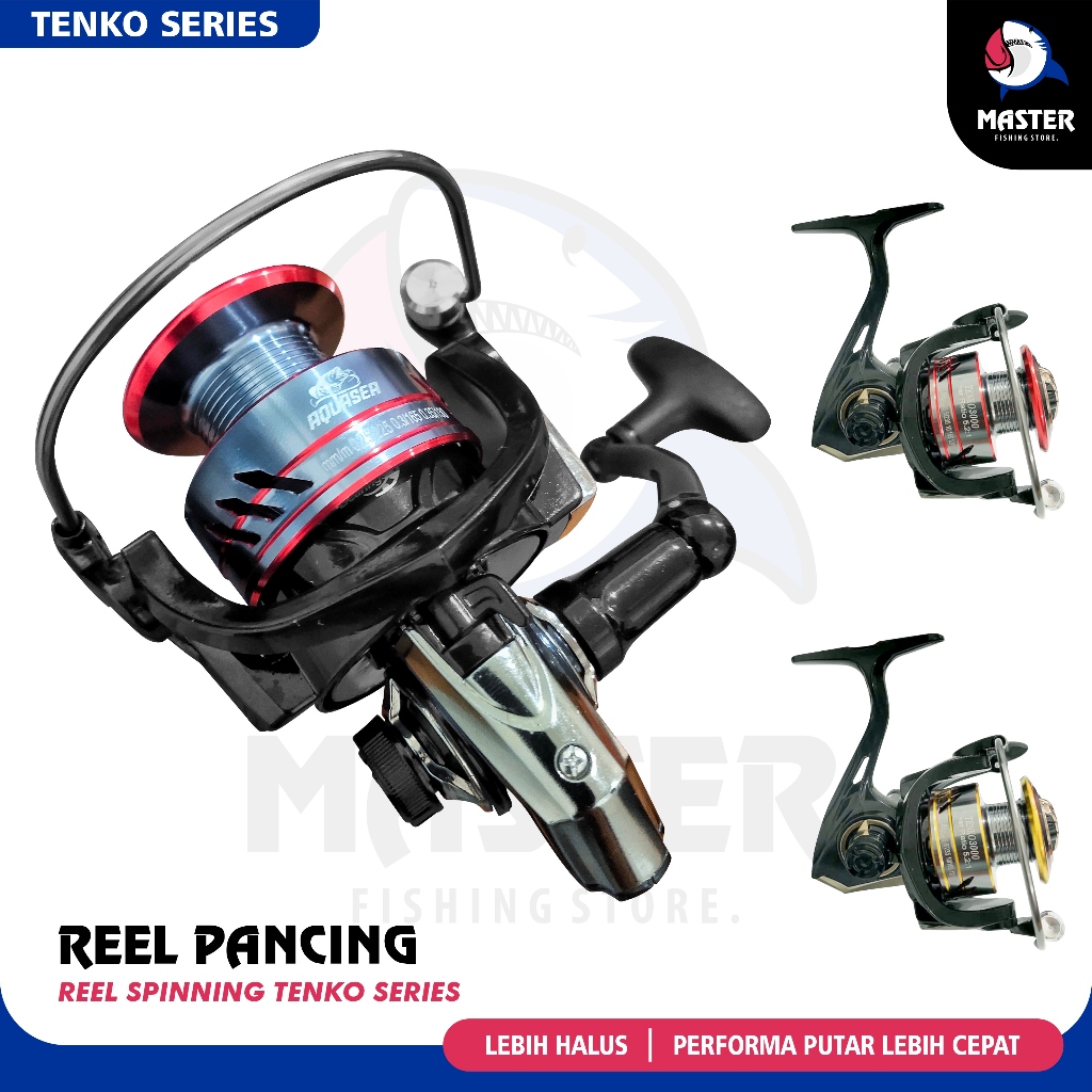 MFS - Reel Pancing Tenko Spinning Katrol Kerekan Aluminium Reel Fishing