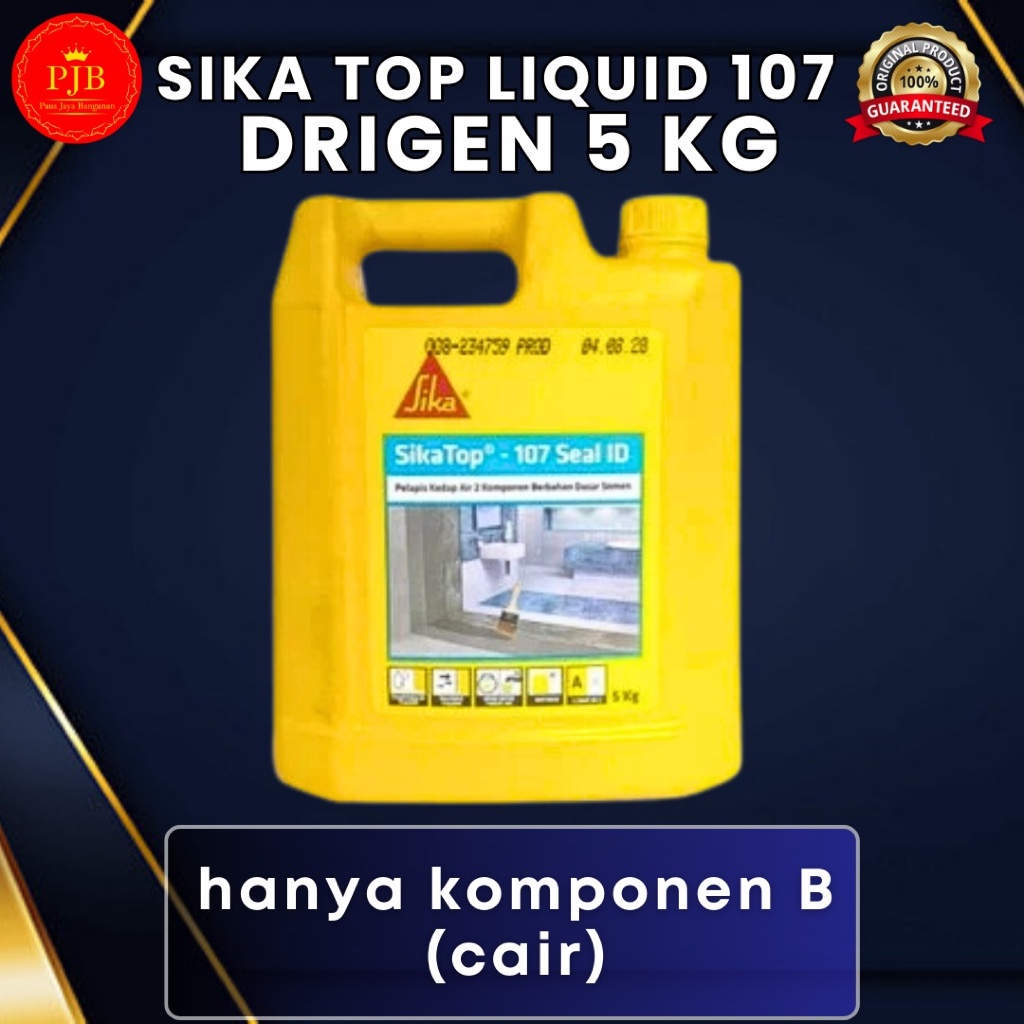 SikaTop 107 Seal Komponen B Cairan Pelapis Anti Bocor Atap 5Kg