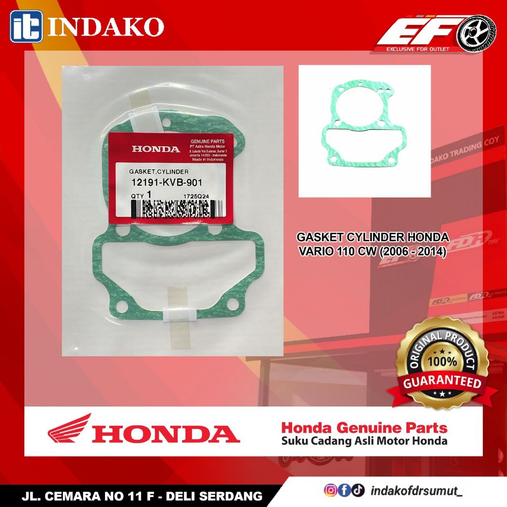 Gasket Cylinder – Vario 110 Karbu