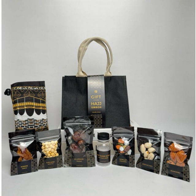 

Promo 7.7 Paket Bilal Souvenir Hampers Gift Oleh oleh Haji Umroh KHUSUS PRE ORDER