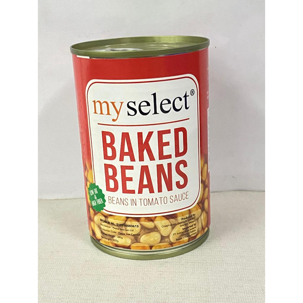 

MY SELECT BAKED BEANS IN TOMATO SAUCE 425 GR