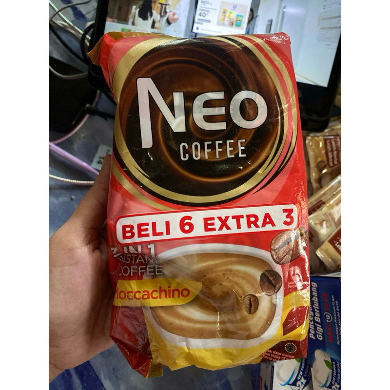 

Neo coffe moccachino 6+3pcs
