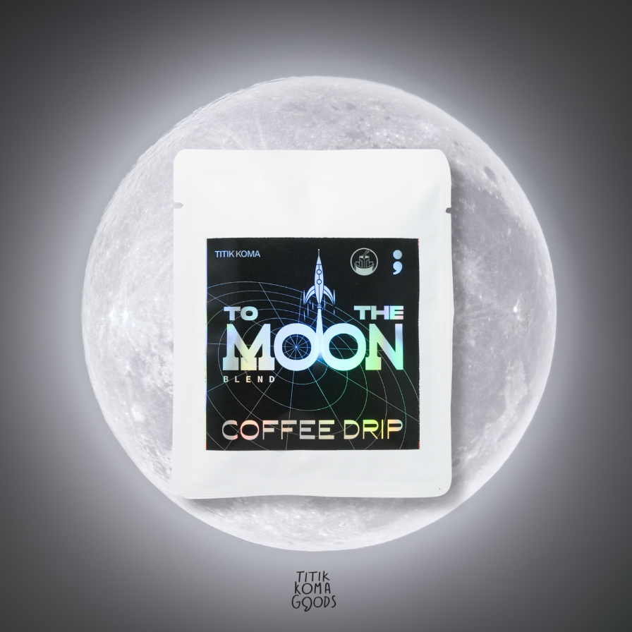

Drip bag Coffee To The Moon by Titik koma Box 5 pc