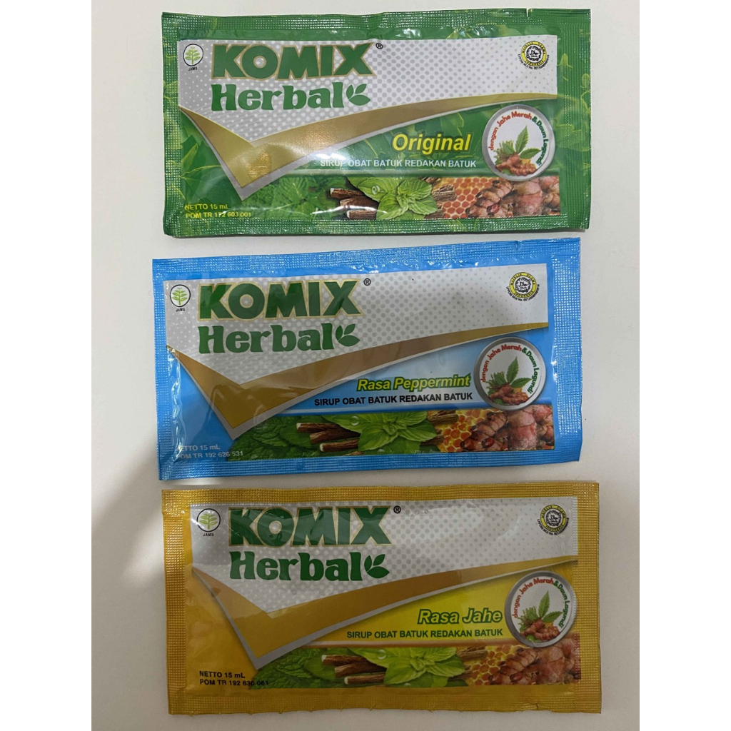 

komix herbal sachet sachet batuk berdahak