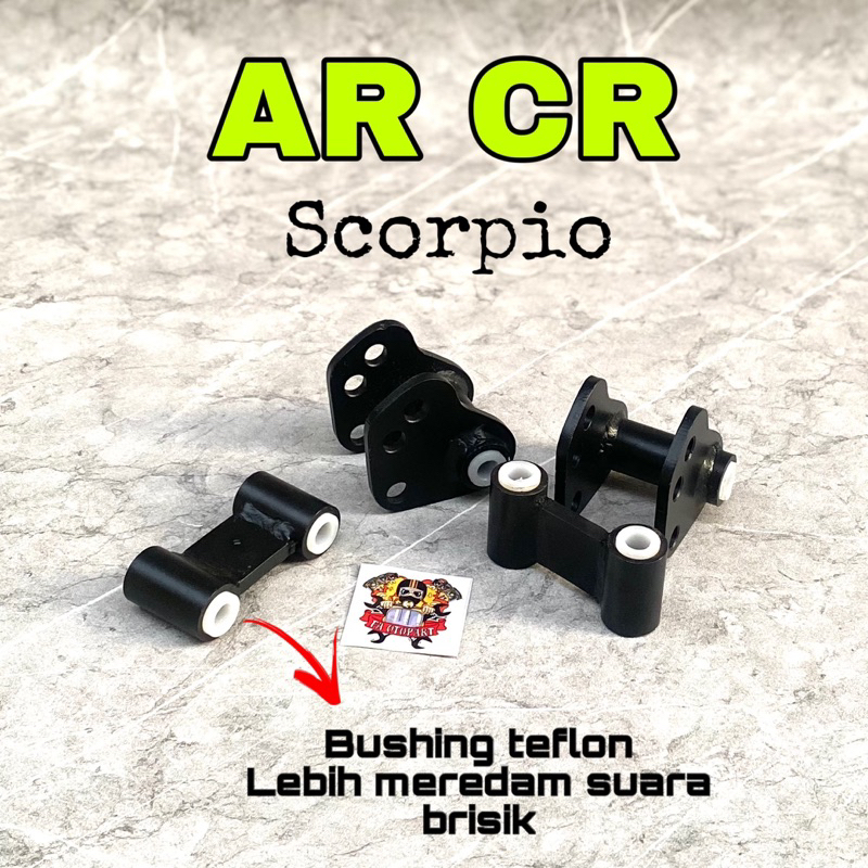 Unitrack Scorpio Peninggi Shock Belakang Scorpio Z Ar Cr Scorpio Z Model Terflon