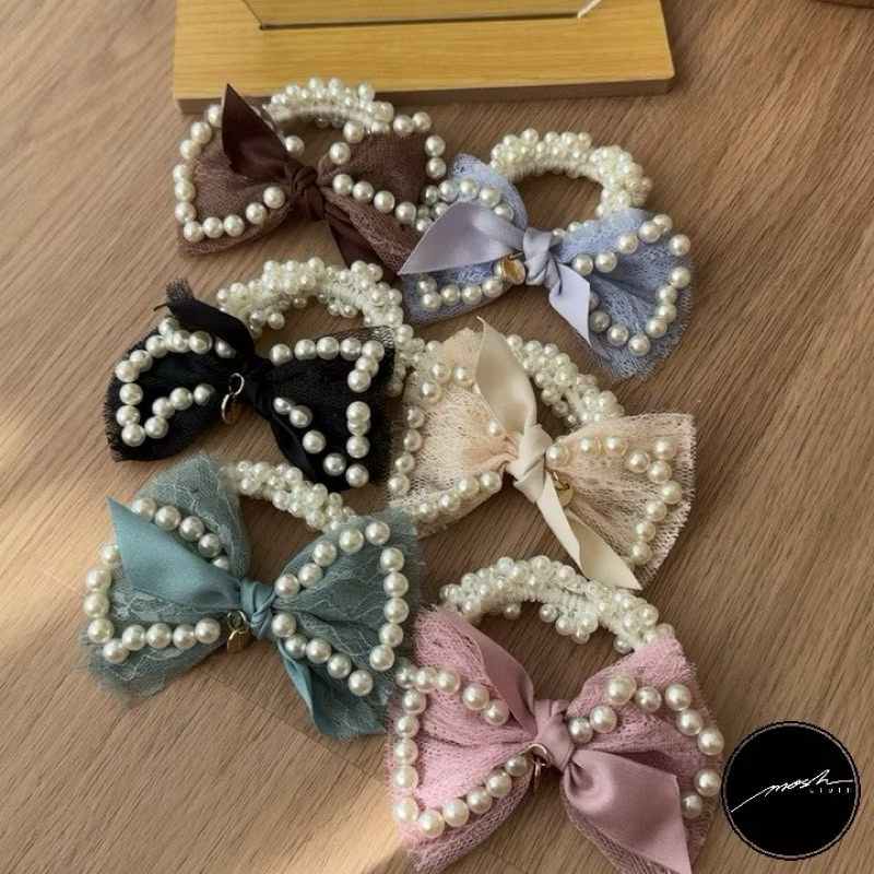scrunchie KAMINO ORIGINAL korea / scrunchie import / ikatan rambut korea / iketan rambut lucu / iket
