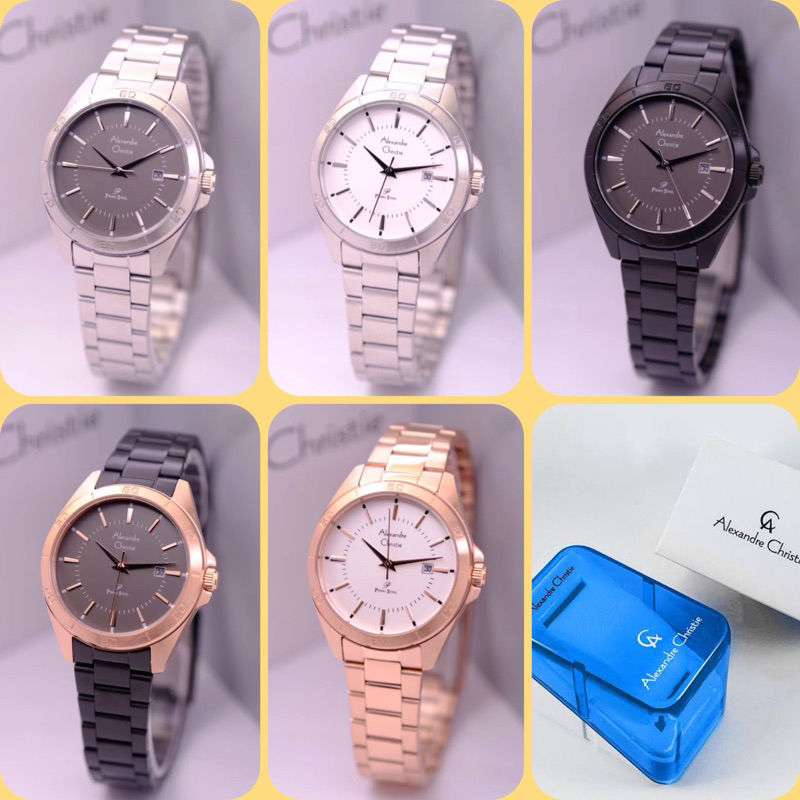 JAM TANGAN WANITA ALEXANDRE CHRISTIE AC 1011 LD / AC 1011 / 1011 ORIGINAL GARANSI RESMI 1 TAHUN