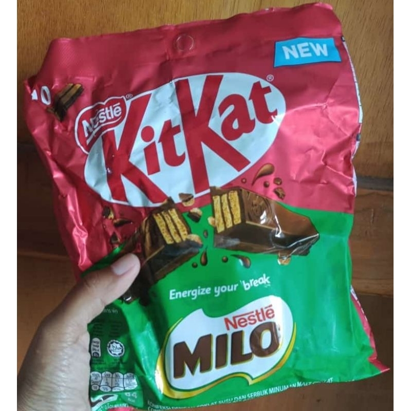 

Kitkat Malaysia | Kitkat Milo isi 10pcs