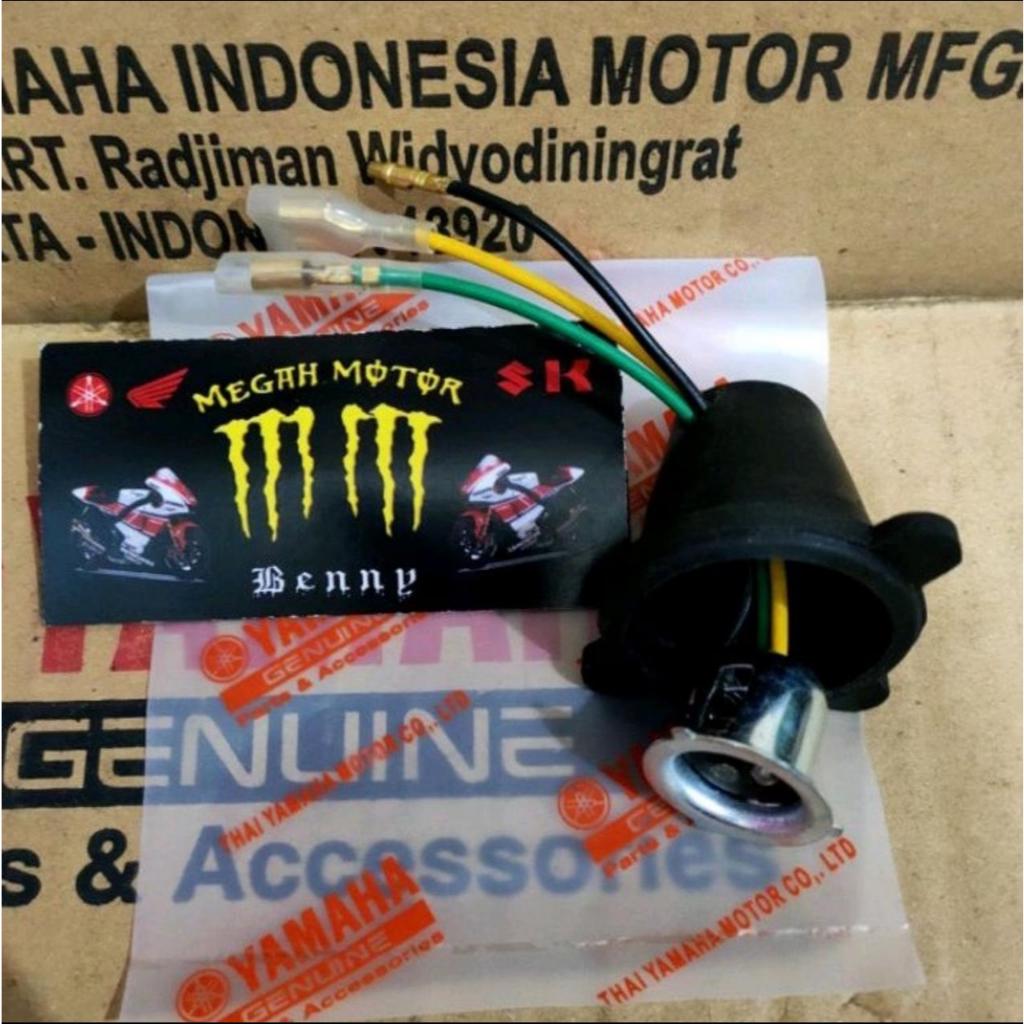 Fitting Piting Soket Lampu RX-King New Lampu Oval - RX-King Peredam Lampu Bulat