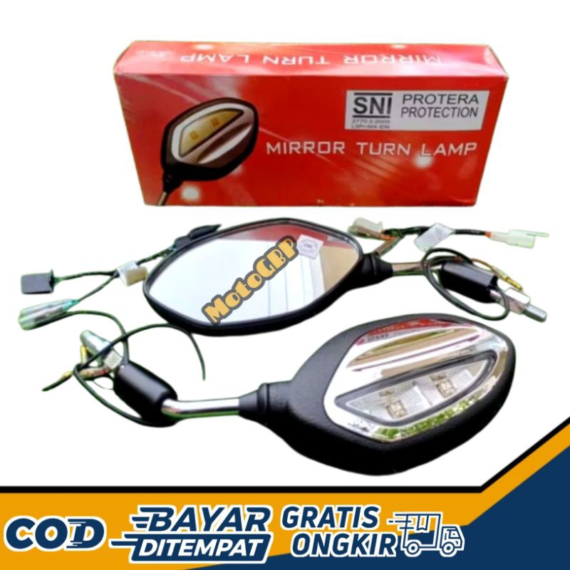 Spion LED Sein Original Honda Vario Beat Scoopy Dll Semua Motor Spion Sein Led