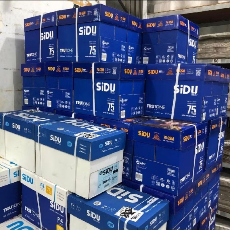 

1 Dos Isi 5 Rim Kertas HVS Sidu A4, A4s, F4, Kertas Print dan Kertas Copy