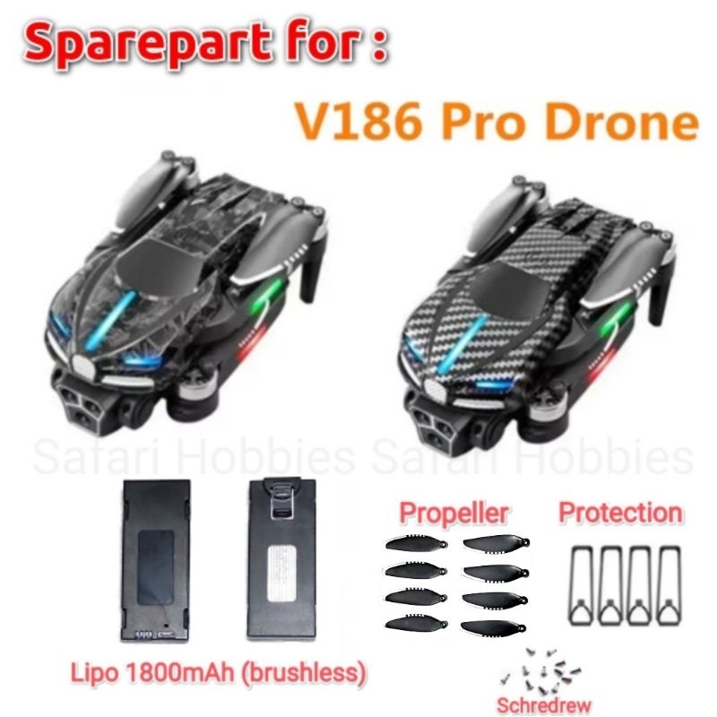 Sparepart Drone V186 (Brushless)