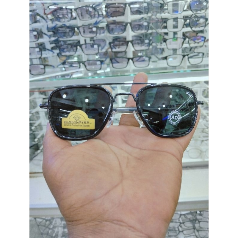 kacamata AO DIAMOND HARD kaca asli