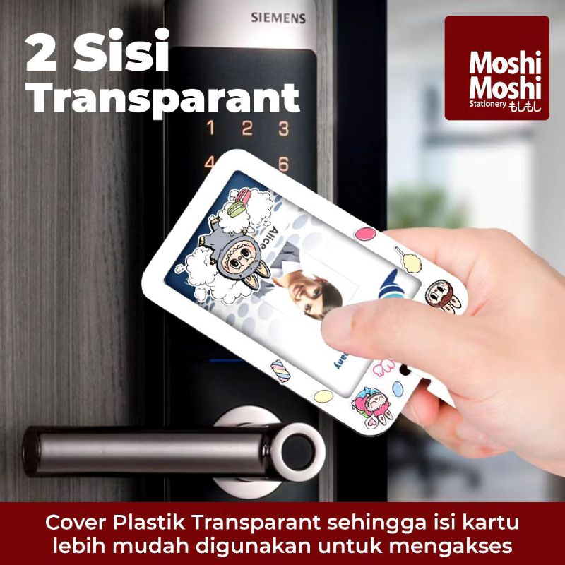 

ID Card Holder motif Labubu 3pcs - Warna Random