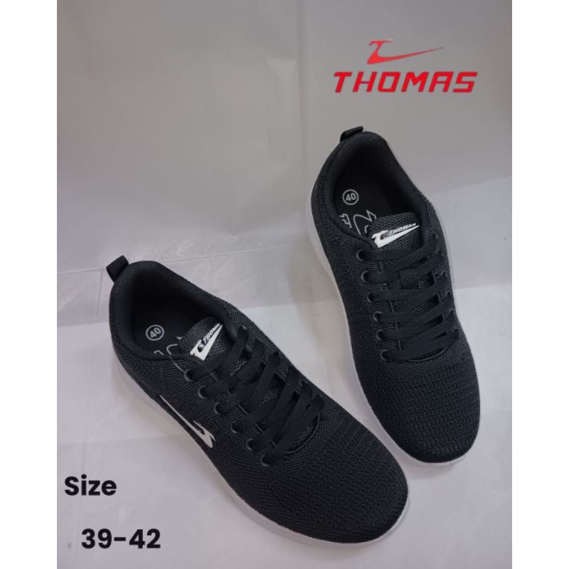 SEPATU SANTAI THOMAS/ ABU-PUTIH/ NAVY-PUTIH/ TALI/ DEWASA