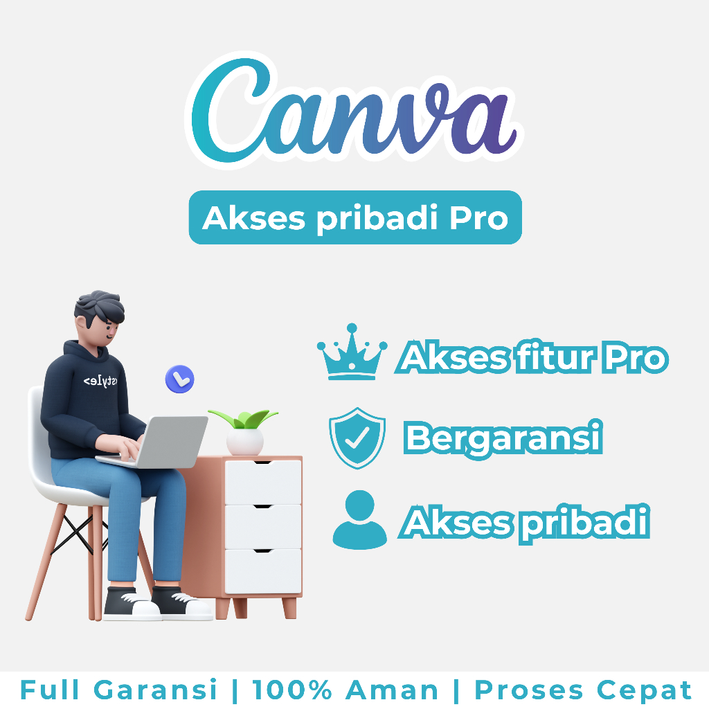 Canva Pro Premium Akses Pribadi Tanpa Ganti Tim Full Garansi