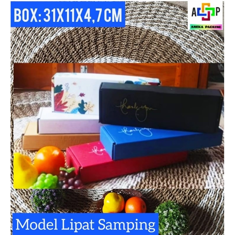 

Box 31x11x4.7cm/Brownies/Kardus/Karton/Packingonline