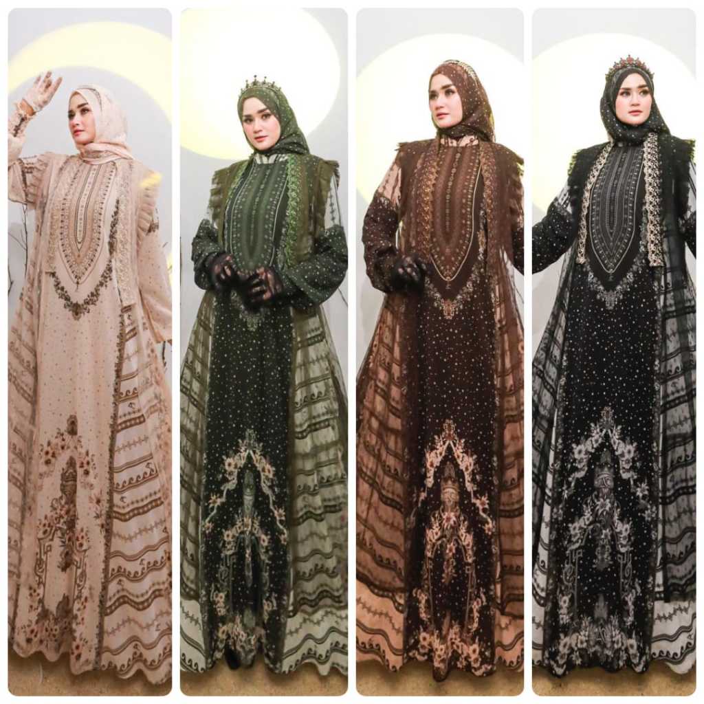 Alishba Series Set Gamis By AC Collection