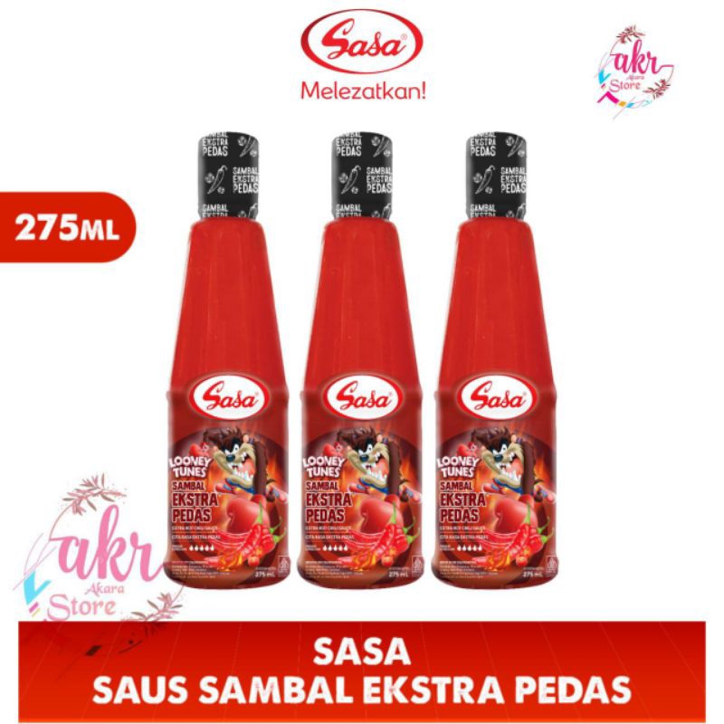 

⭐AKARA⭐SASA SAMBAL EXTRA PEDAS BOTOL 275ML