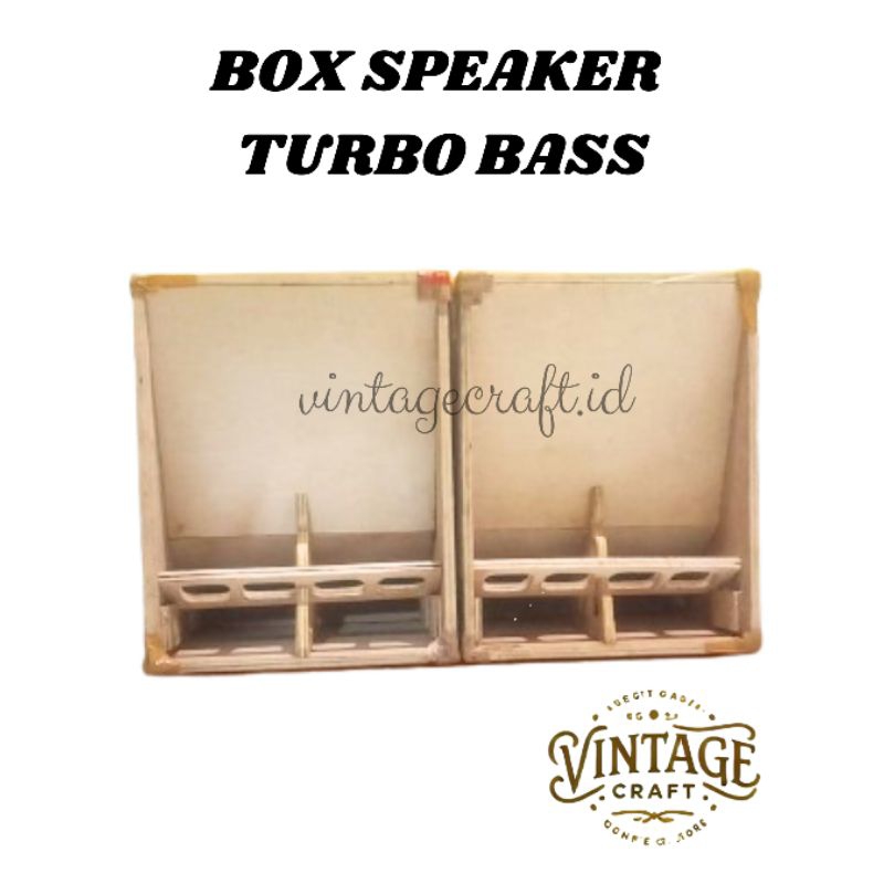 Box Speaker Model Turbo Bass Single 10 Inch