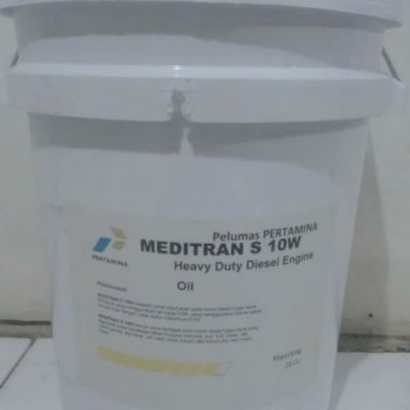 oli Pertamina meditran S 10W sae 10 pelumas 20 L
