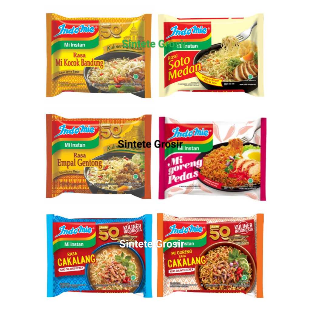 

Indomie Instan Rasa Cakalang