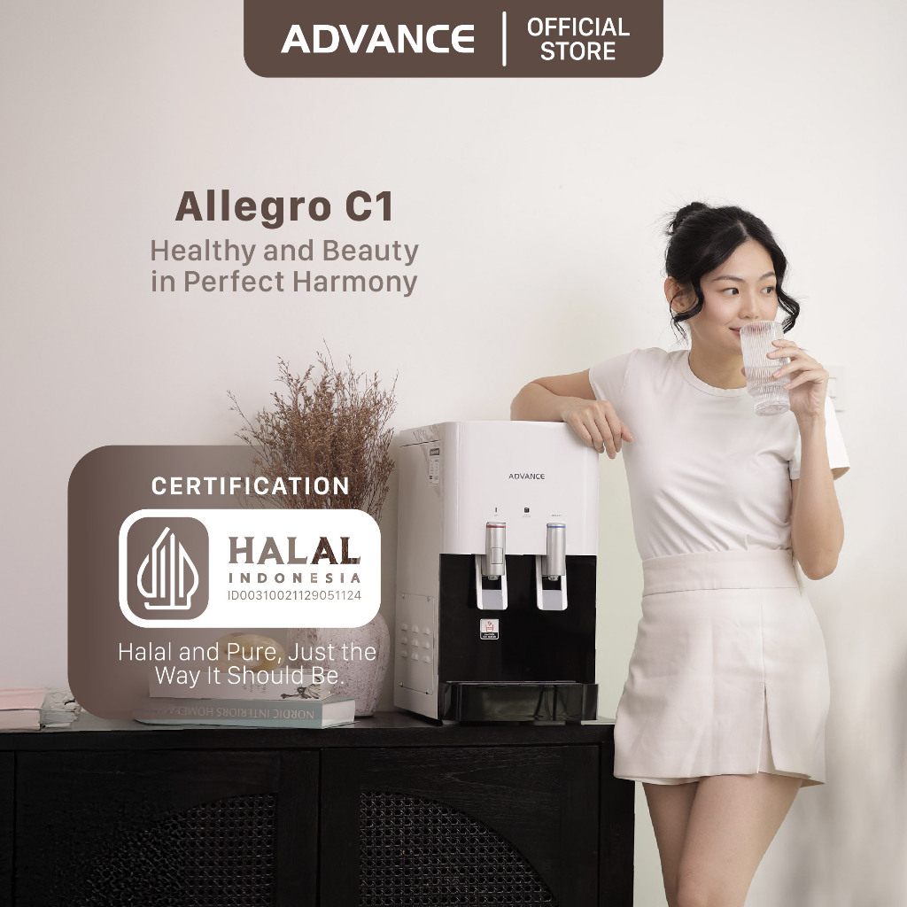 ADVANCE - Reverse Osmosis Allegro C1 Water Purifier - Dispenser Filter Air Minum Penyaring