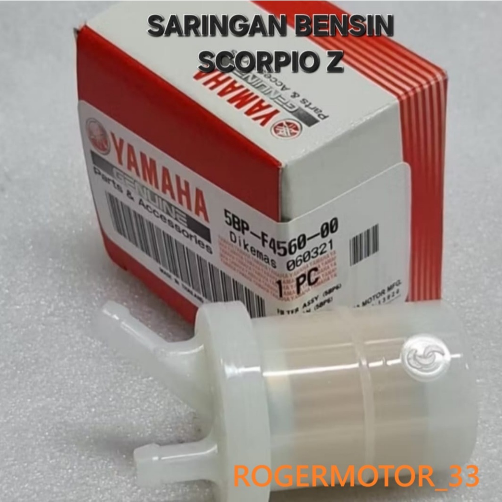 FILTER SARINGAN BENSIN MINYAK SCORPIO Z ORIGINAL ASLI ORI 5BP-F4560-00