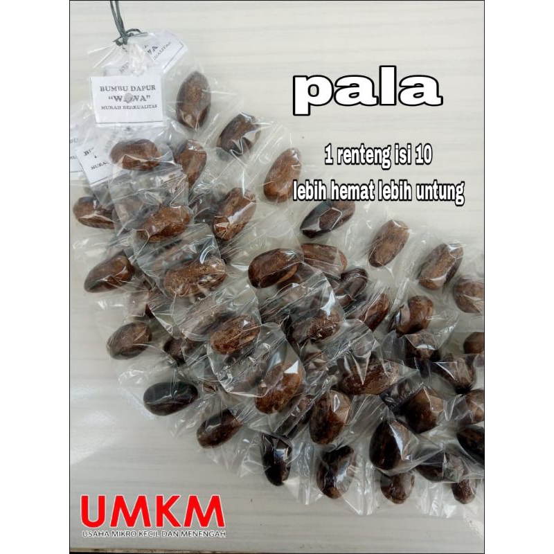 

PALA (bumbu dapur) isi 10 /renceng