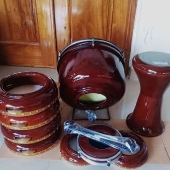 1set hadroh polos natural