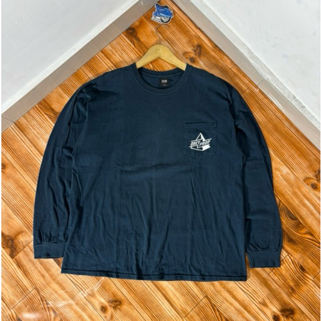 Kaos Longsleeve Obey Black Second (build up)