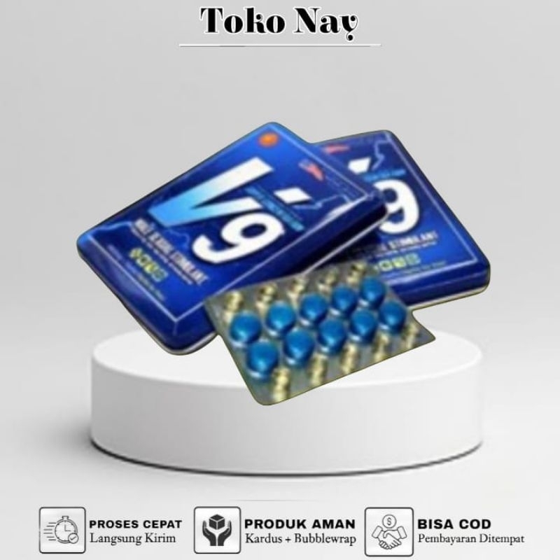 READY V9 OBAT KUAT MANTAP 100% ORIGINAL JOS