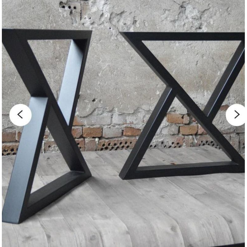 kaki meja besi minimalis