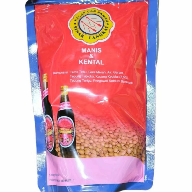 

kecap kental manis cap panah pouch 600 ml