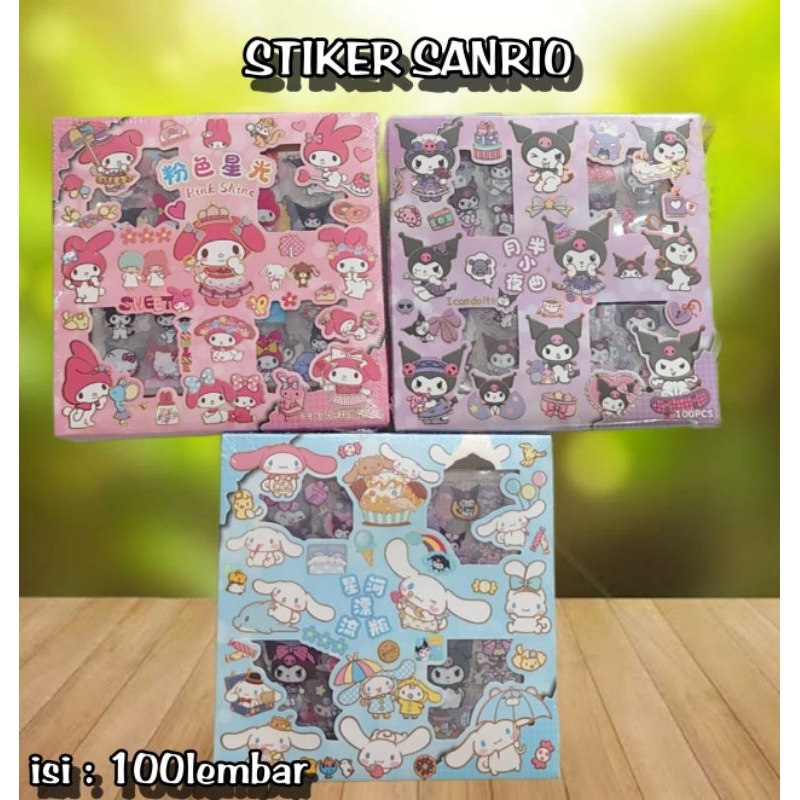 

stiker sanrio / stiker kuromi