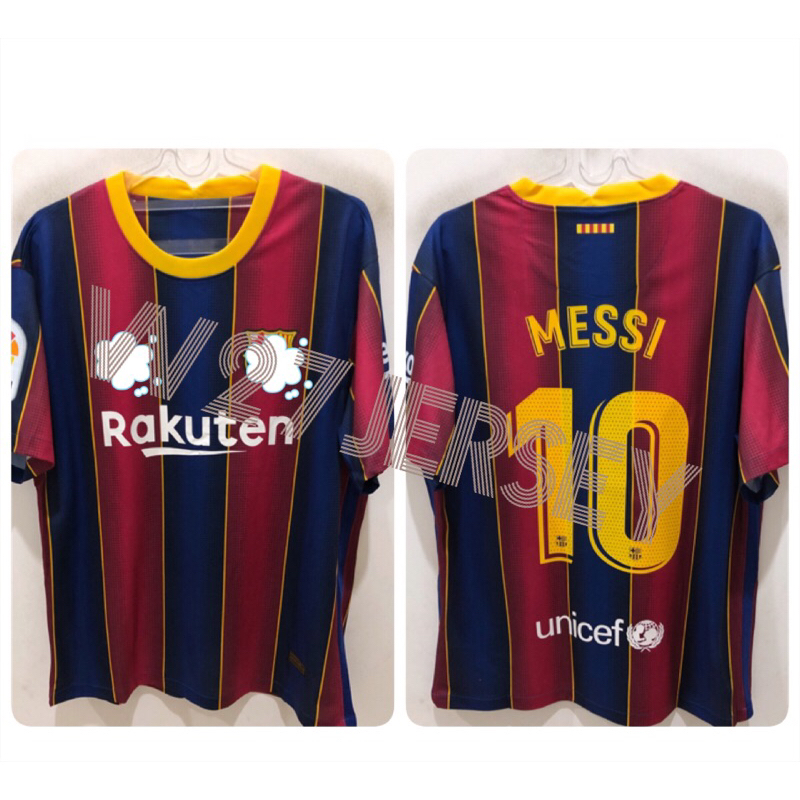 JERSEY PLAYER ISSUE - BARCELONA HOME 2020-2021 name player Messi + Patch