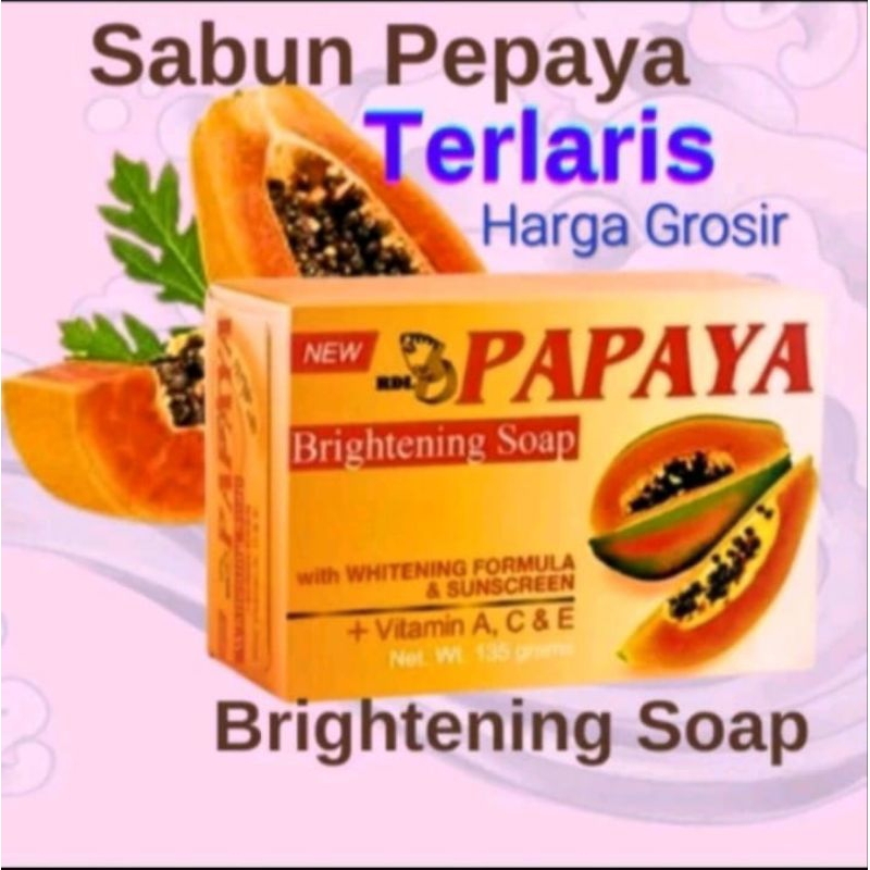 SABUN PEPAYA RDL ORI ASLI PHILIPPINES Pepaya Shop Sabun Cuci Muka
