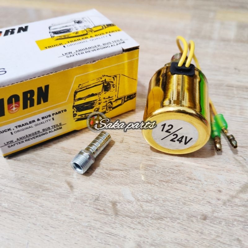 SWITCH AIR HORN/KLAKSON ANGIN MOBIL & TRUK 12V-24V UNIVERSAL MERK FJS