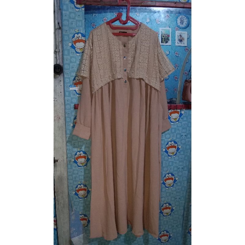 gamis brukat malika