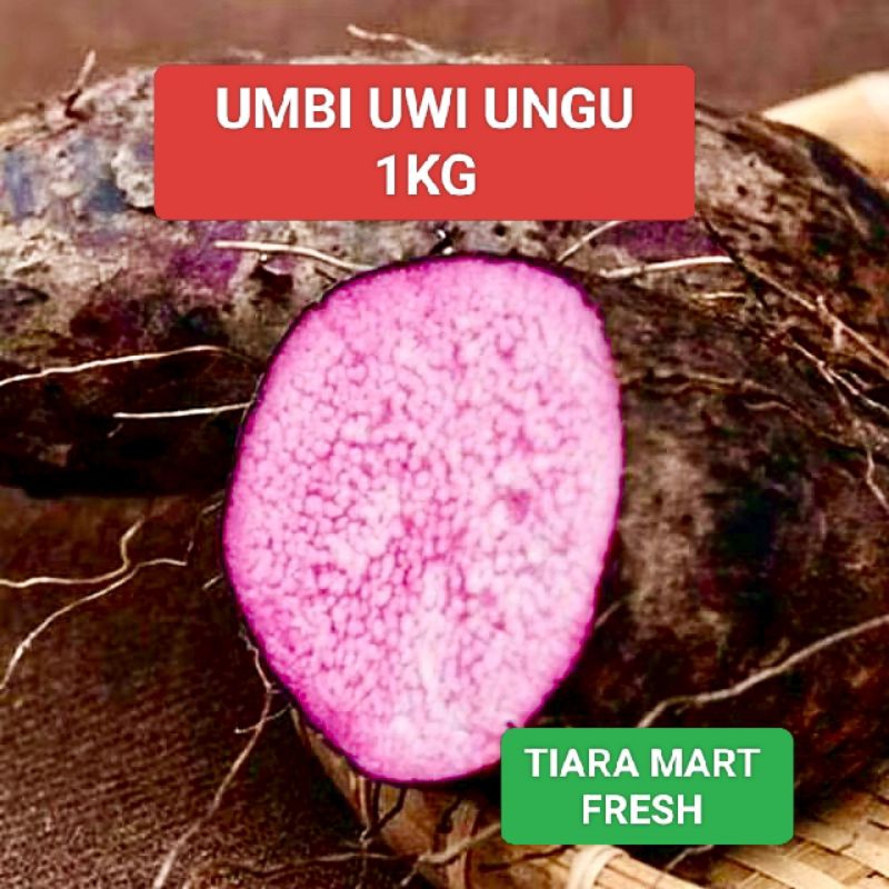 

UMBI UWI WULUNG 1KG / UWI UNGU HERBAL
