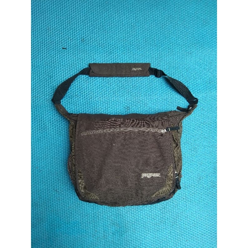 Messenger bag/Selempang/Tas Pria Cowok/Tas Kerja Kuliah Sekolah/Tas Laptop Second ORI Brand Jansport