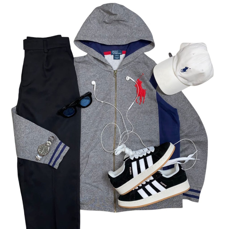 zip hoodie ralph lauren